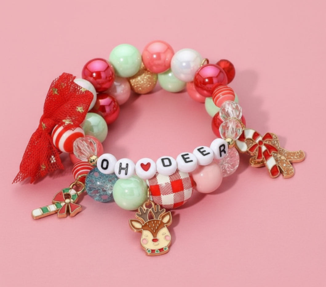 oh deer bracelet set