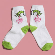 Load image into Gallery viewer, grinch socks gift set
