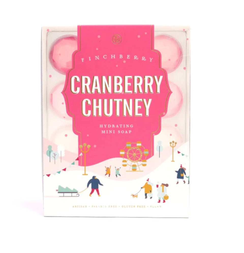 cranberry chutney mini soap | Finchberry