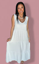 Load image into Gallery viewer, throw on + go maxi, white
