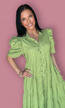 Load image into Gallery viewer, matcha moment midi dress
