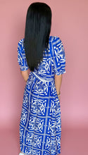 Load image into Gallery viewer, cobalt coast maxi dress
