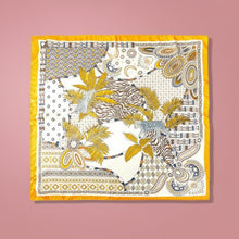 Load image into Gallery viewer, golden geometric scarf
