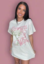 Load image into Gallery viewer, cowgirl water graphic tee
