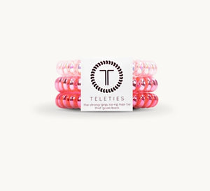 think pink small spirals | teleties