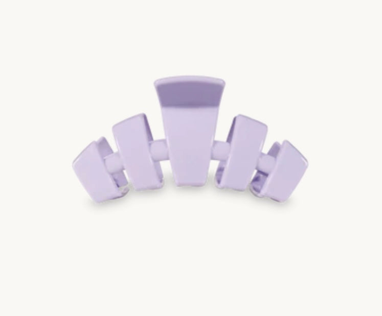 classic lilac medium hair clip | teleties