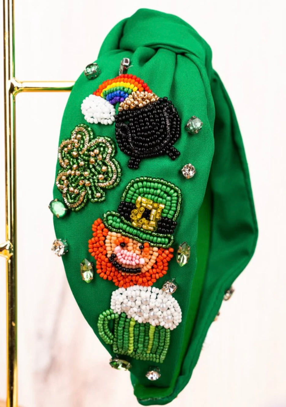 pot o gold st. patty's headband