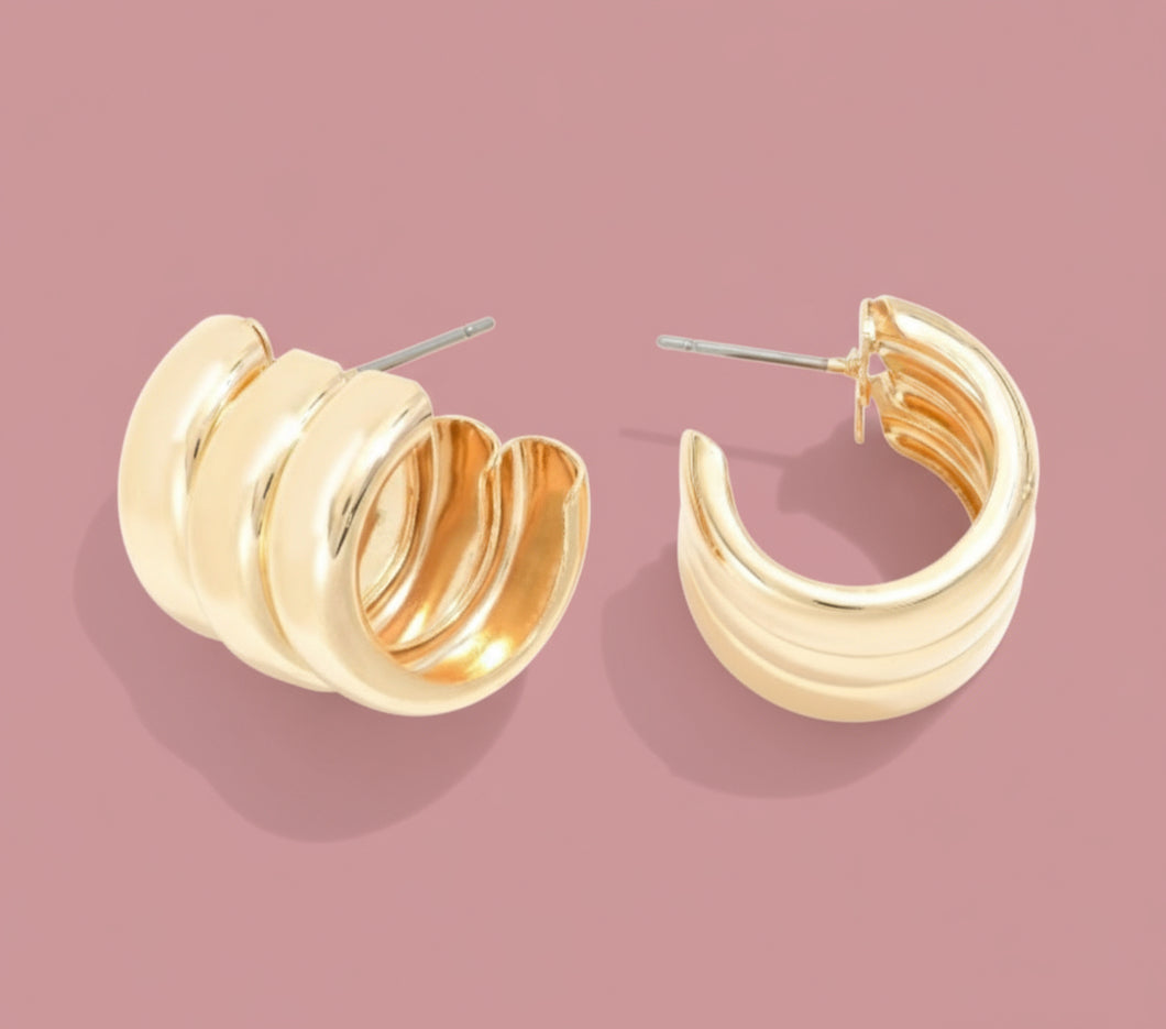 chunky cuff hoops
