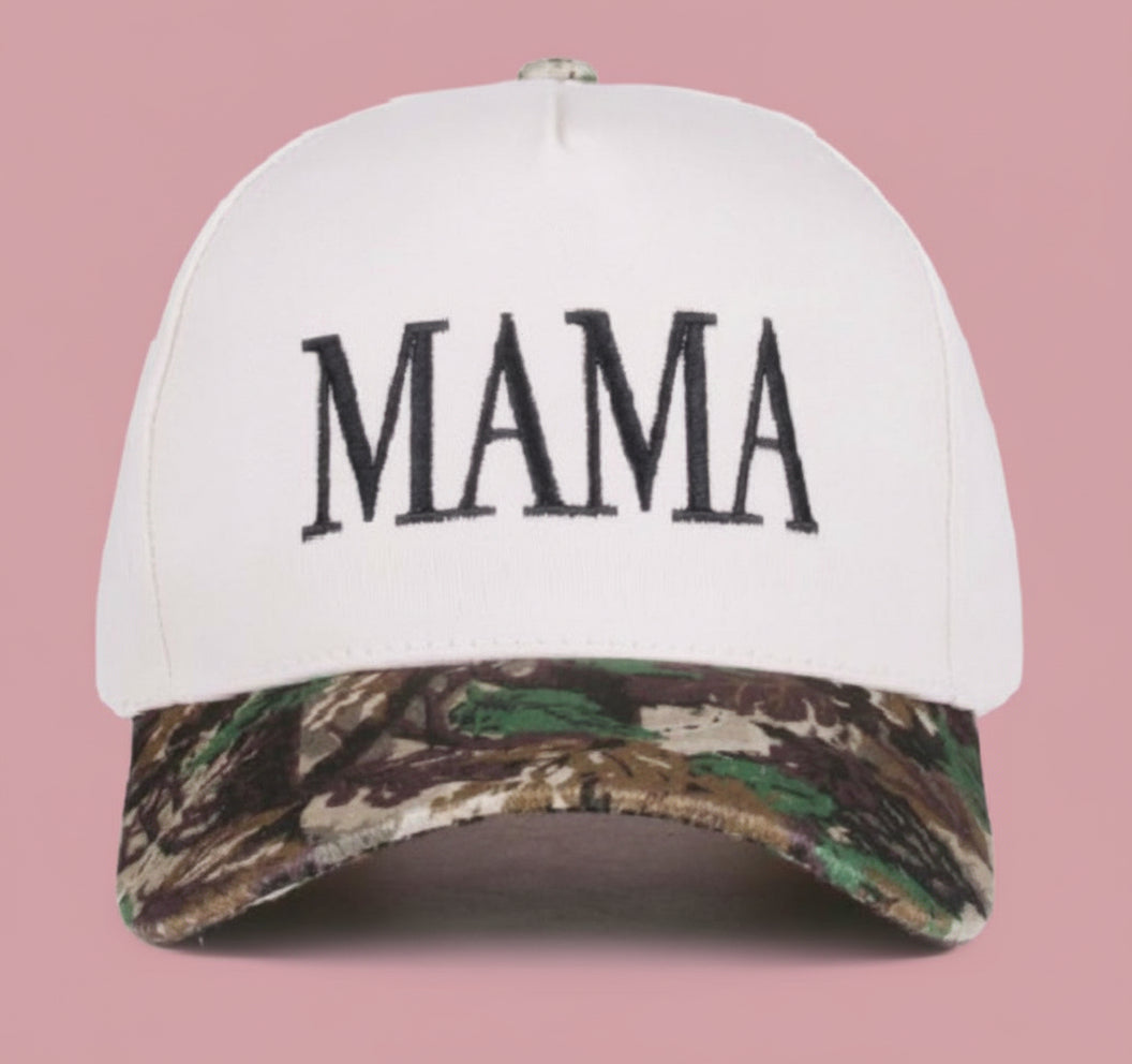 mama cap, camo