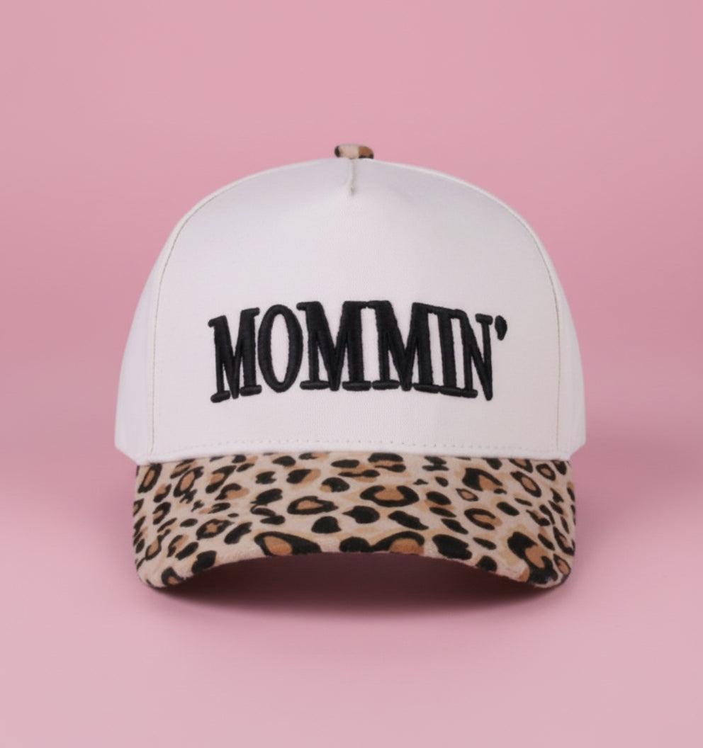 mommin' cap, leopard