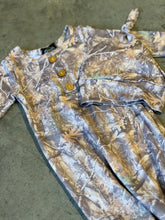 Load image into Gallery viewer, woody camo knotted baby gown

