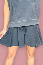 Load image into Gallery viewer, easy days skort, washed black
