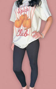 high waisted full length leggings, black