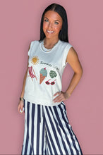 Load image into Gallery viewer, summer vibes sweater tank
