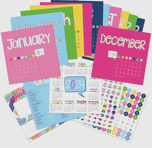 2024 mini monthly desktop calendars
