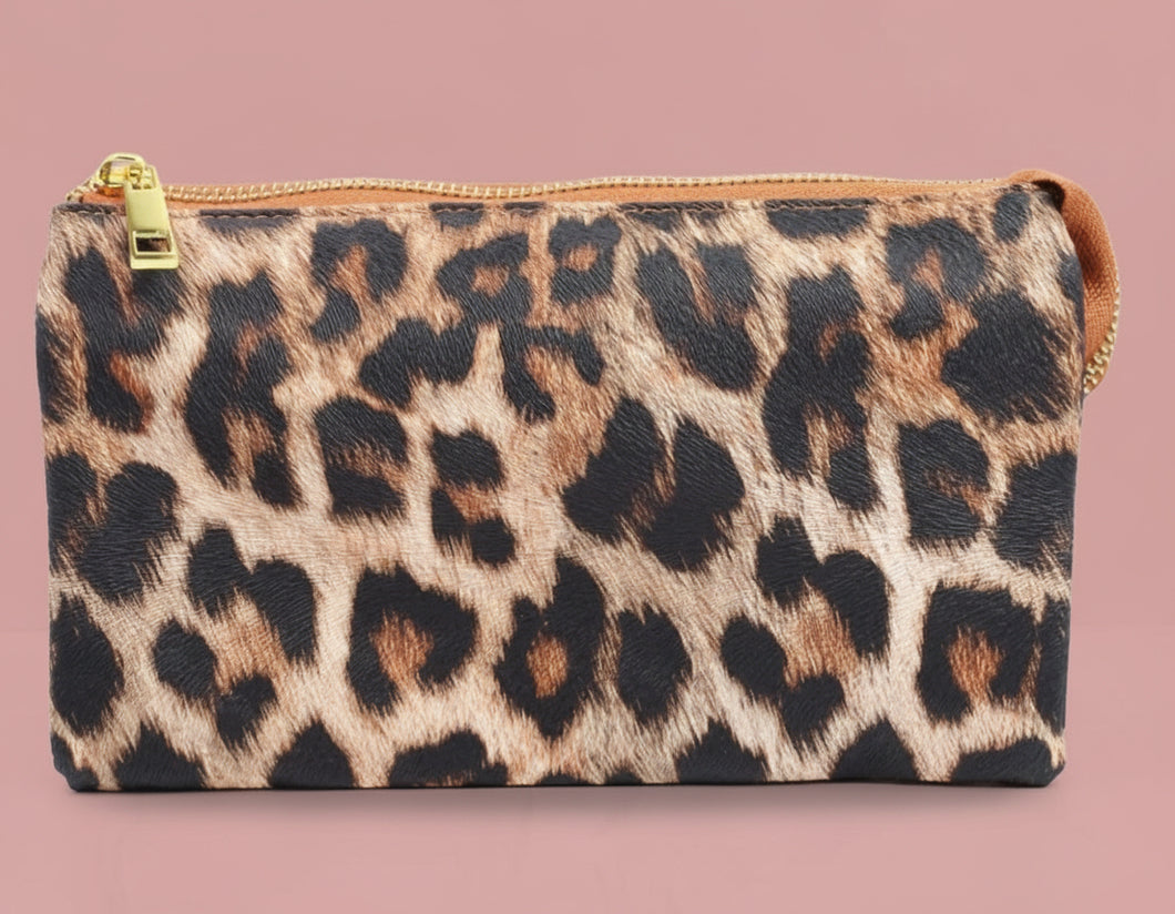 liz crossbody bag, leopard | caroline hill