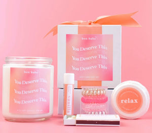 you deserve this self care gift set