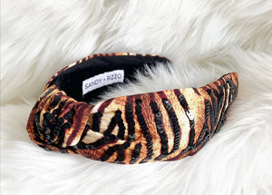 tiger headband {sandy + rizzo}