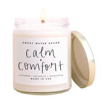 Load image into Gallery viewer, calm + comfort soy candle
